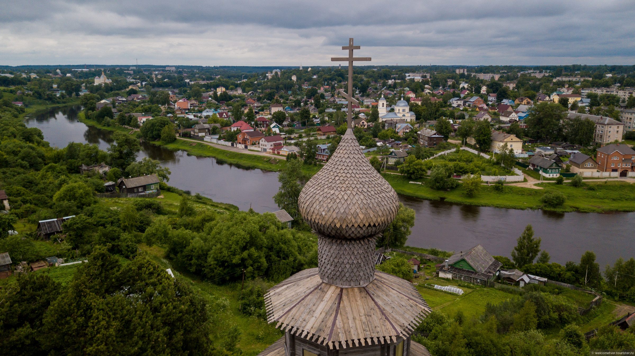 Старо Вознесенская деревянная Церковь Торжок