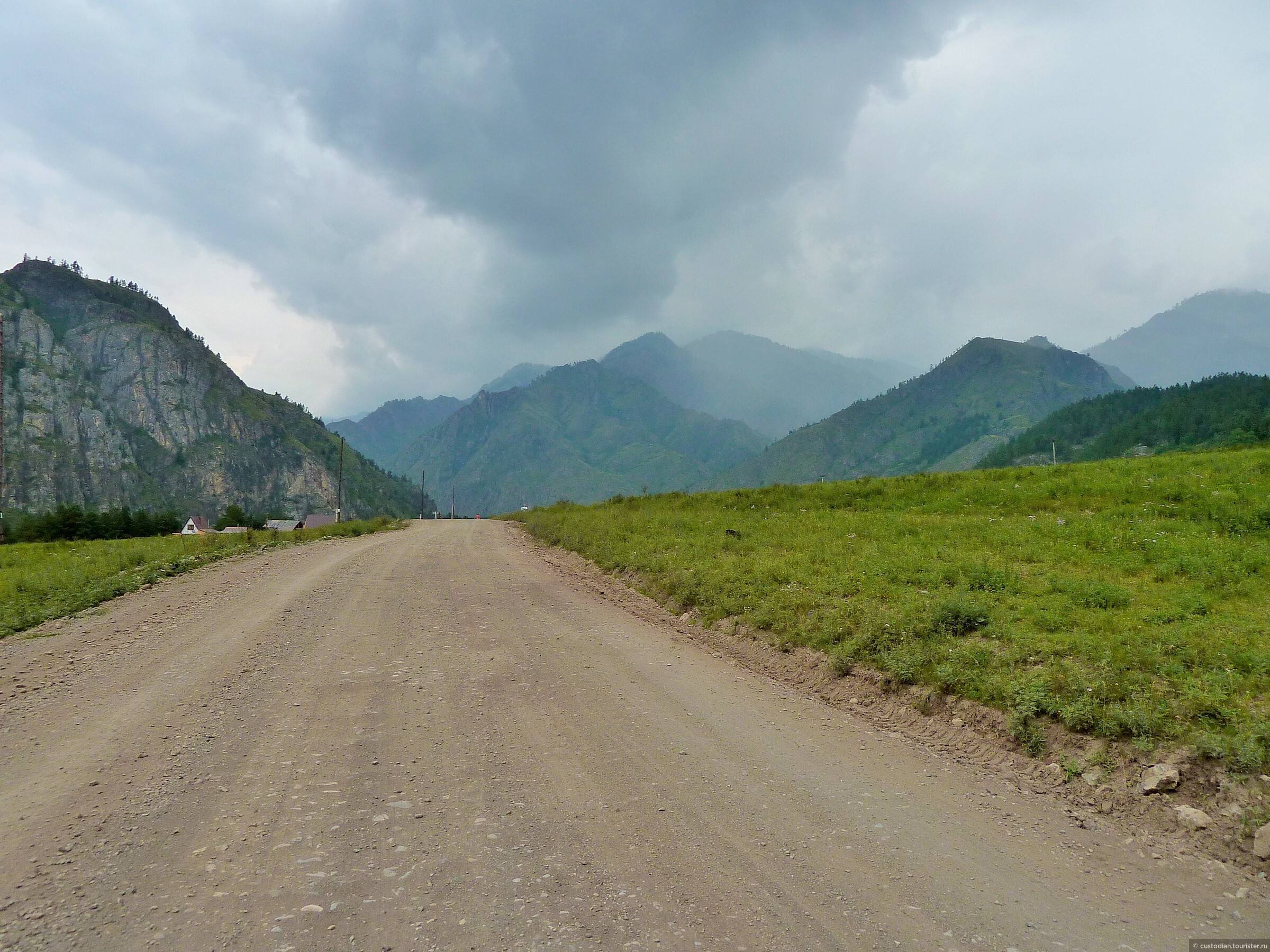 Село Еланда горный Алтай