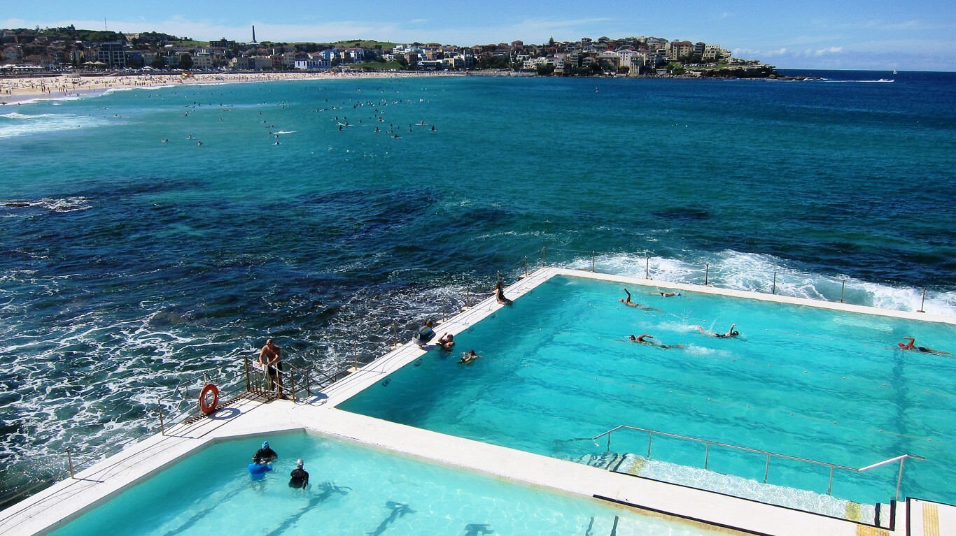 Бассейн Bondi Aisberg Австралия