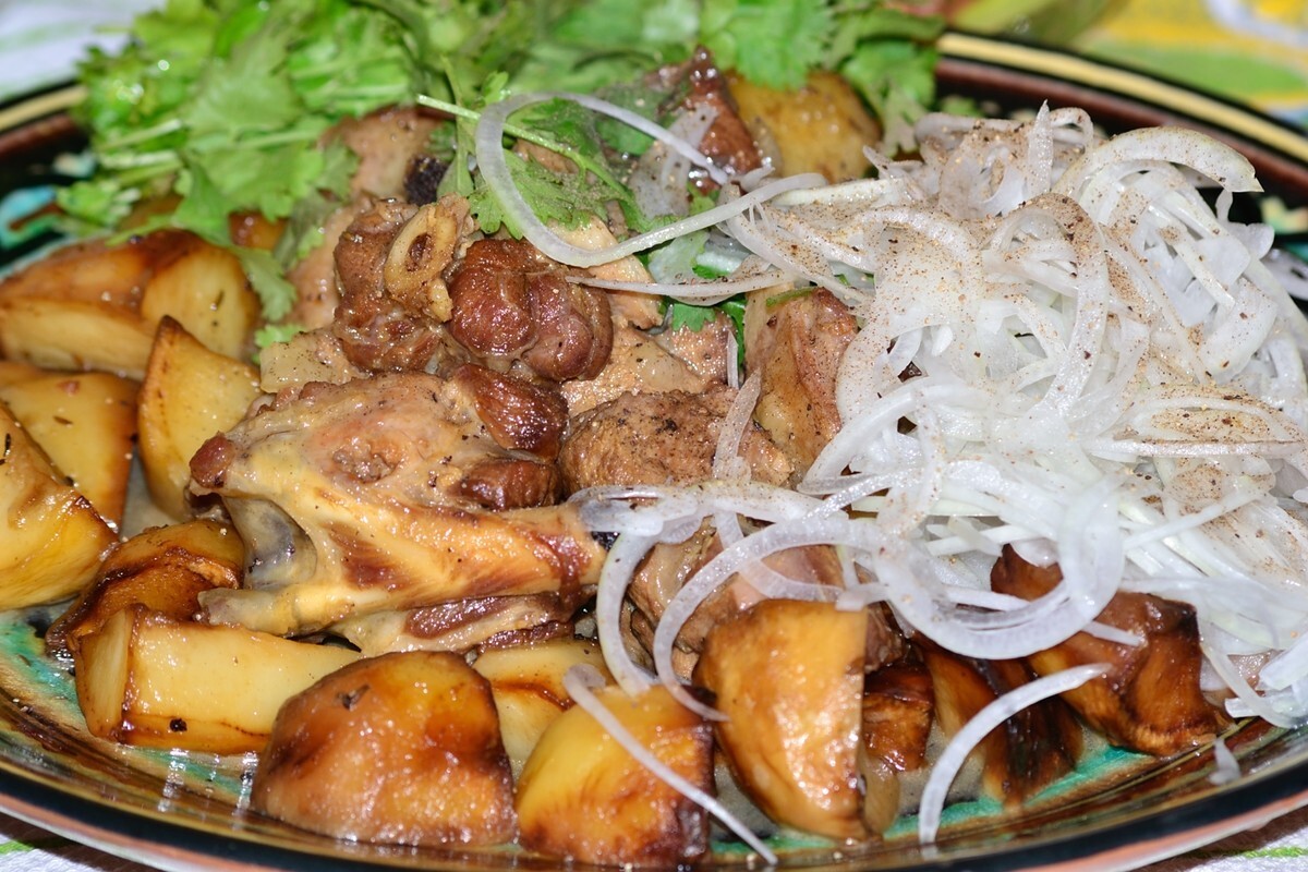 Блюда в казане с курицей рецепты с фото Блюда в казане с курицей рецепты с фото