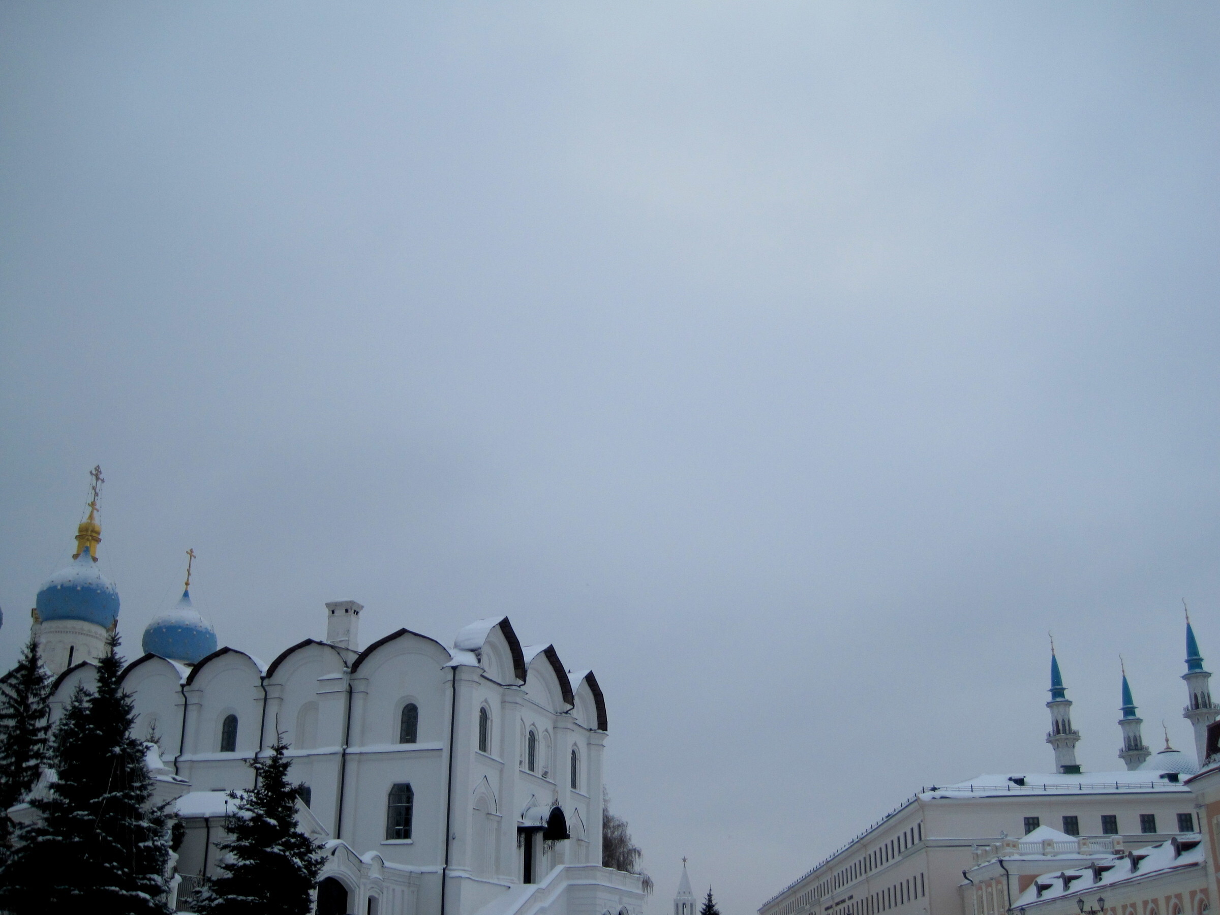 Казанский Кремль январь