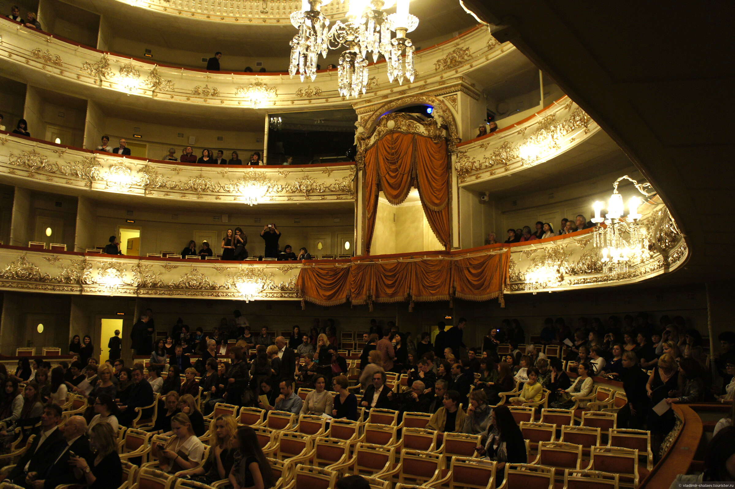Театр оперы и балета Нижний Новгород зал
