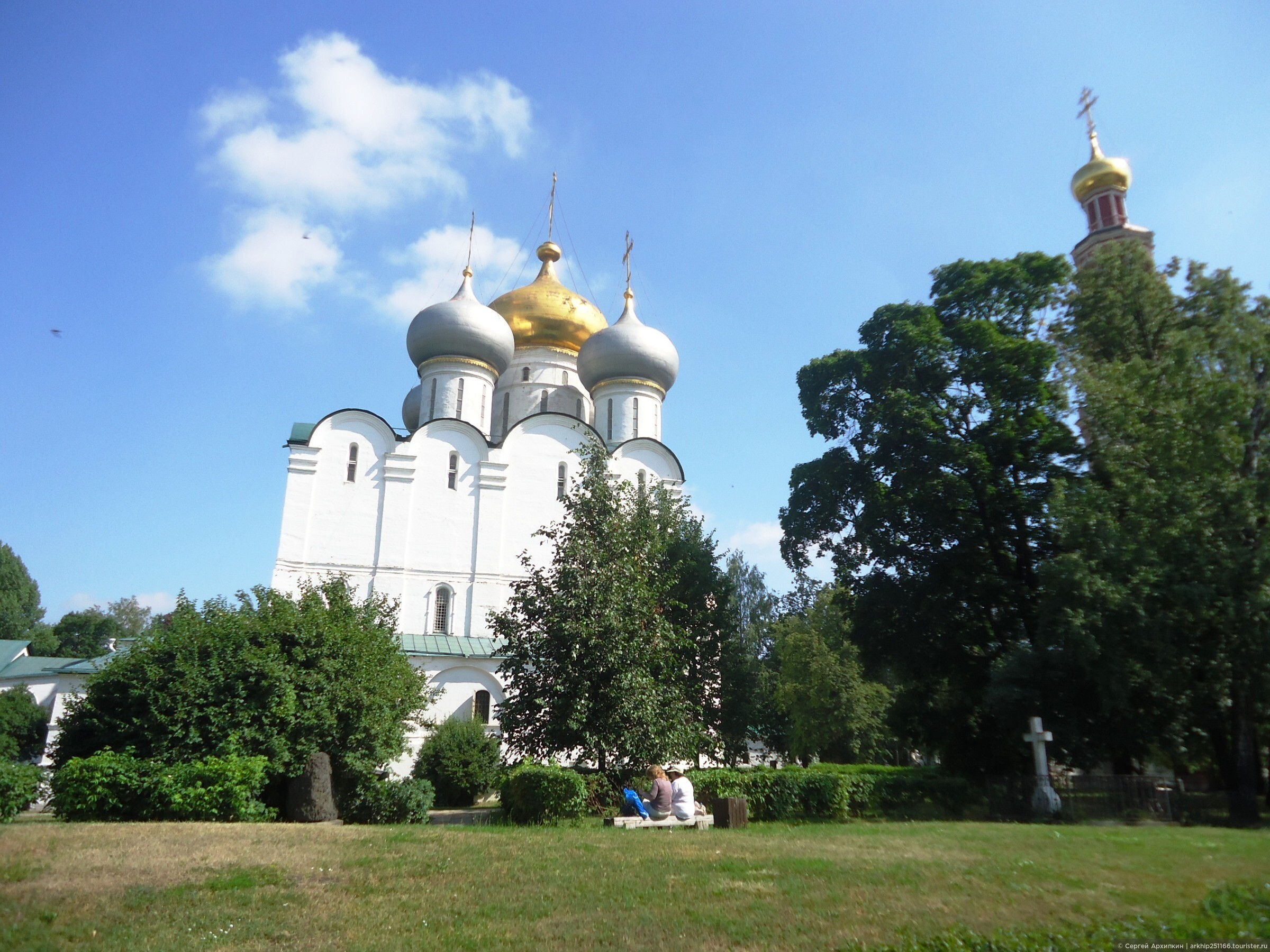 Купола Новодевичьего монастыря