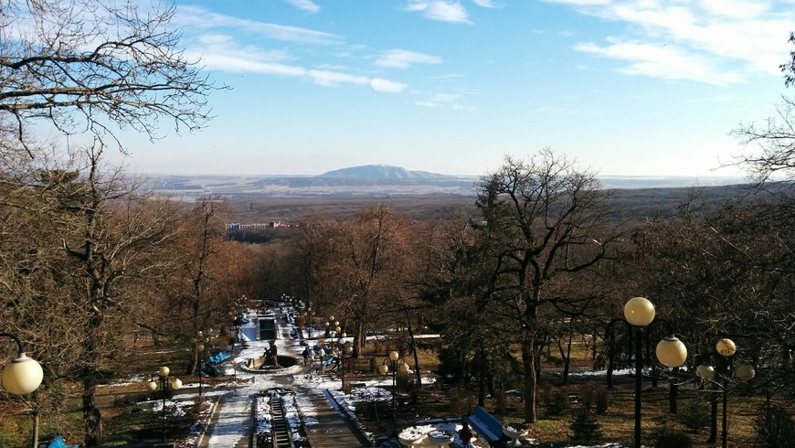 Железноводск в январе