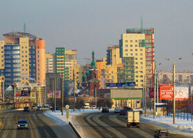 Зимний Челябинск