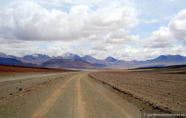 Начало джип-сафари по высокогорной Боливии