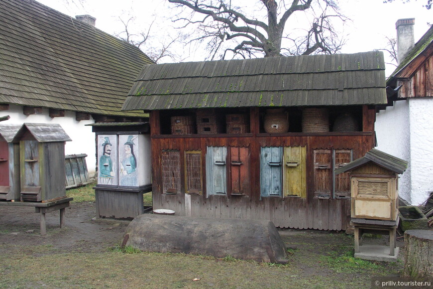 Музей народной архитектуры, Пршеров-над-Лабем в Среднечешском крае (Чехия)  