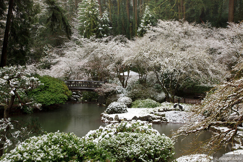 Японский сад Портленд, штат Орегон