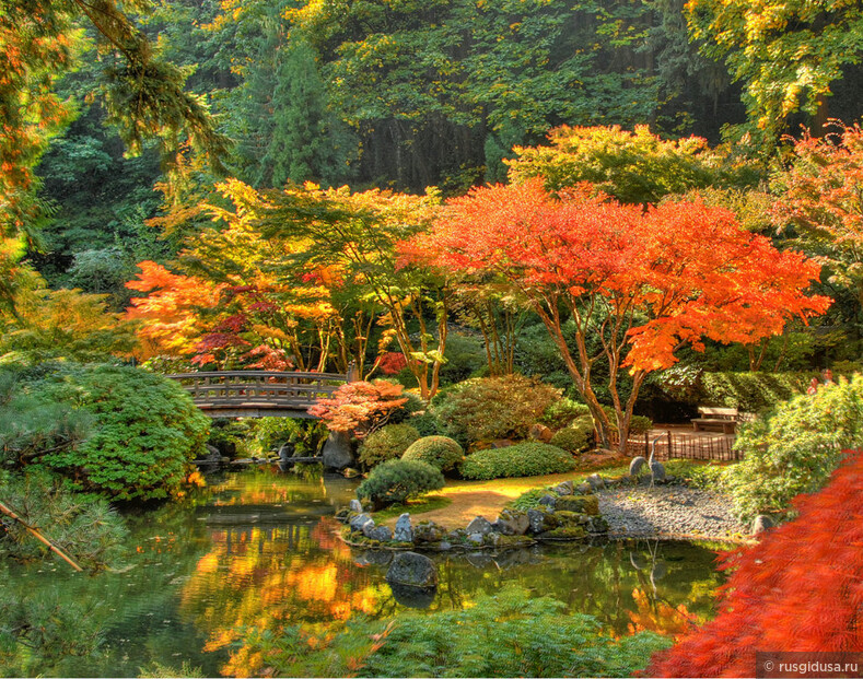 Японский сад Портленд, штат Орегон
