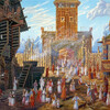 Славянский храм бога Святовита на мысе Аркона на картине И.Глазунова