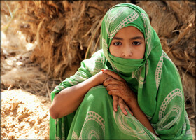 Детское лицо Мавритании