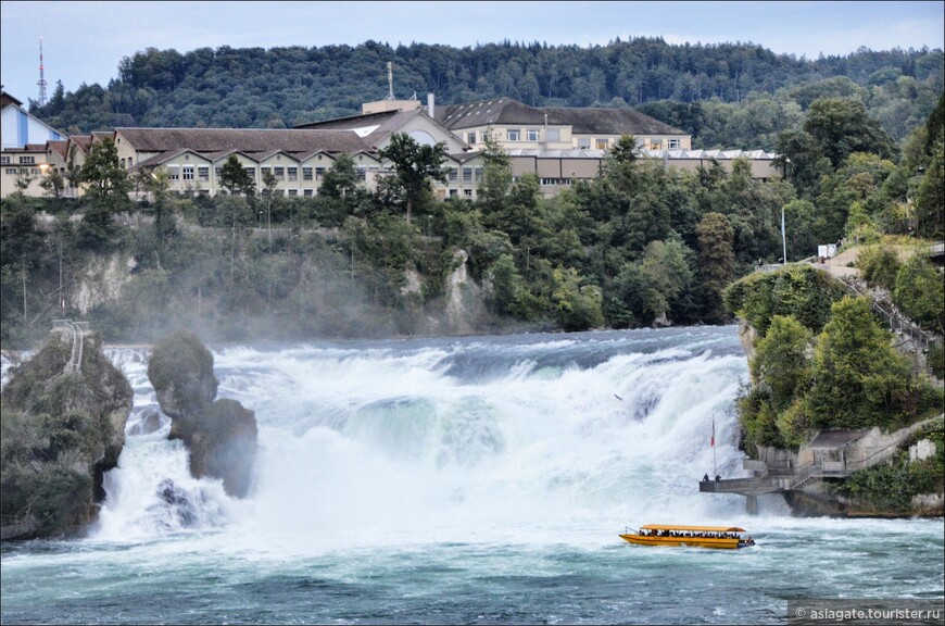 Символ Швейцарии — Рейнский водопад 
