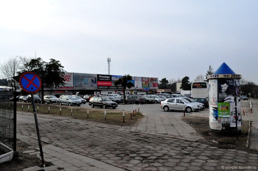 Вид на центральный вход рынка в Белостоке