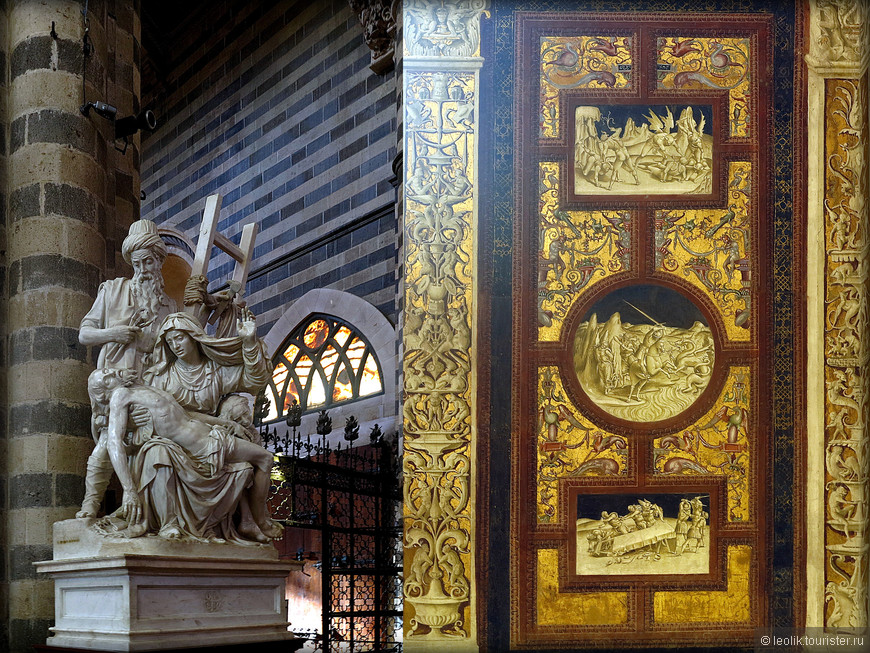 Ипполито Скальса трудился над четырьмя фигурами Пьеты с 1571 по 1579 годы.