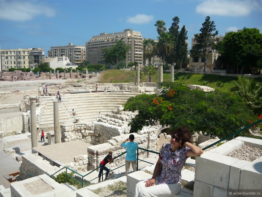 Римский амфитеатр в Александрии