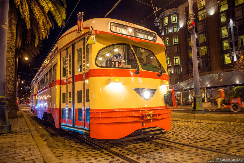 Канатные трамвайчики, Сан-Франциско