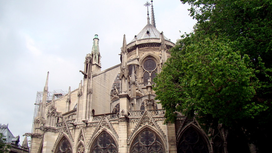 Немного о смотровой площадке Собора Парижской Богоматери