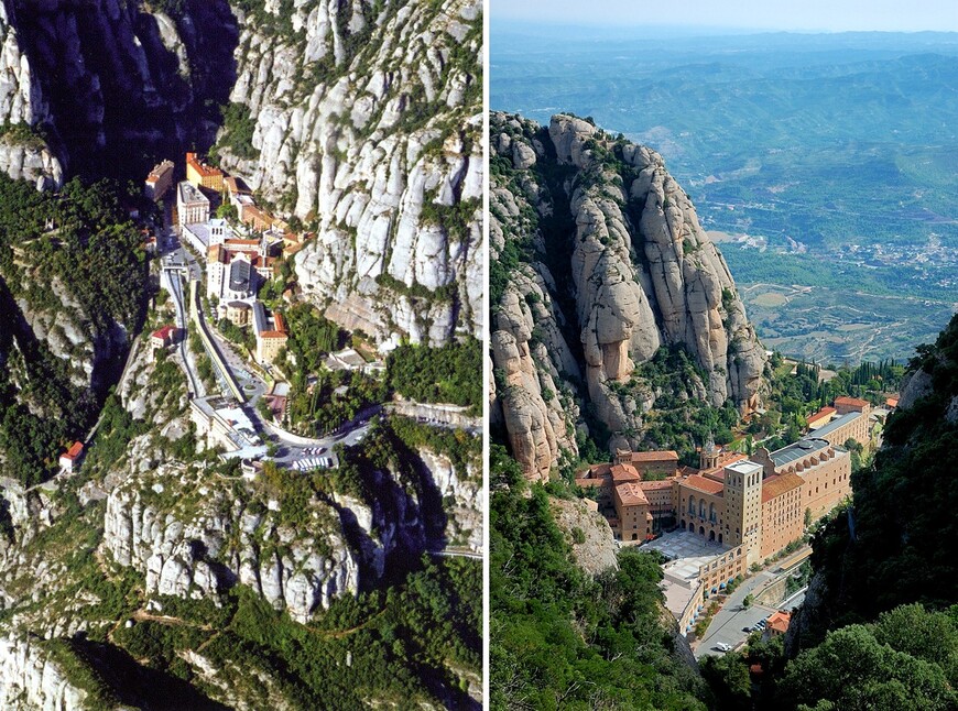 Фантастические горы монастыря Монсеррат