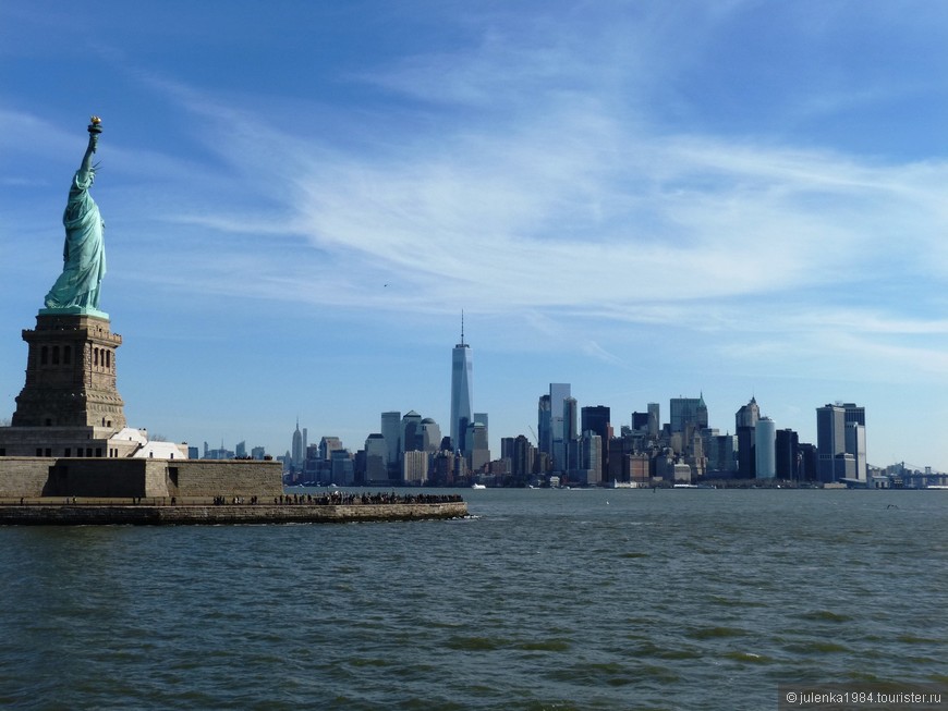 День 2. Нью-Йорк или Свобода, озаряющая мир. Lady Lieberty, Ellis Island, Top of the Rock