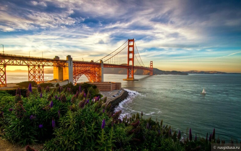 Мост “Золотые ворота”. Сан-Франциско