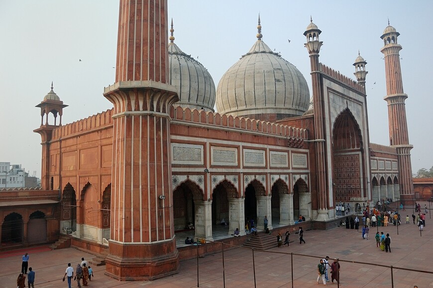 Делийская мечеть и трехколесные велосипеды — мое первое знакомство с Индией