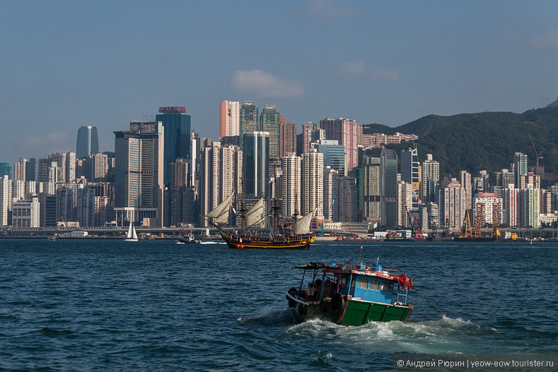 Материковый Гонконг — полуостров Коулун.