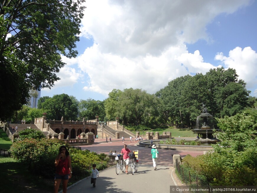 Один из символов Нью-Йорка — Центральный парк