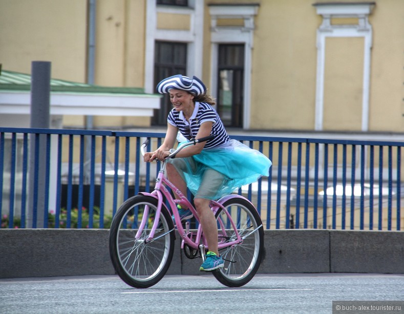 Москва. Велопарад-2016