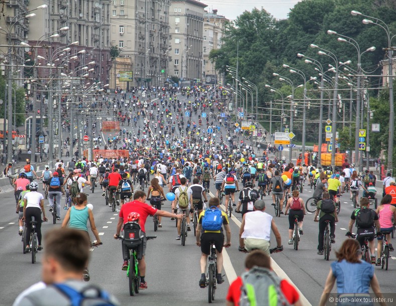 Москва. Велопарад-2016