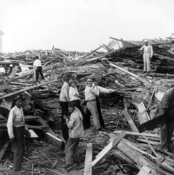 Последствия Урагана 1900. Фото из интернета