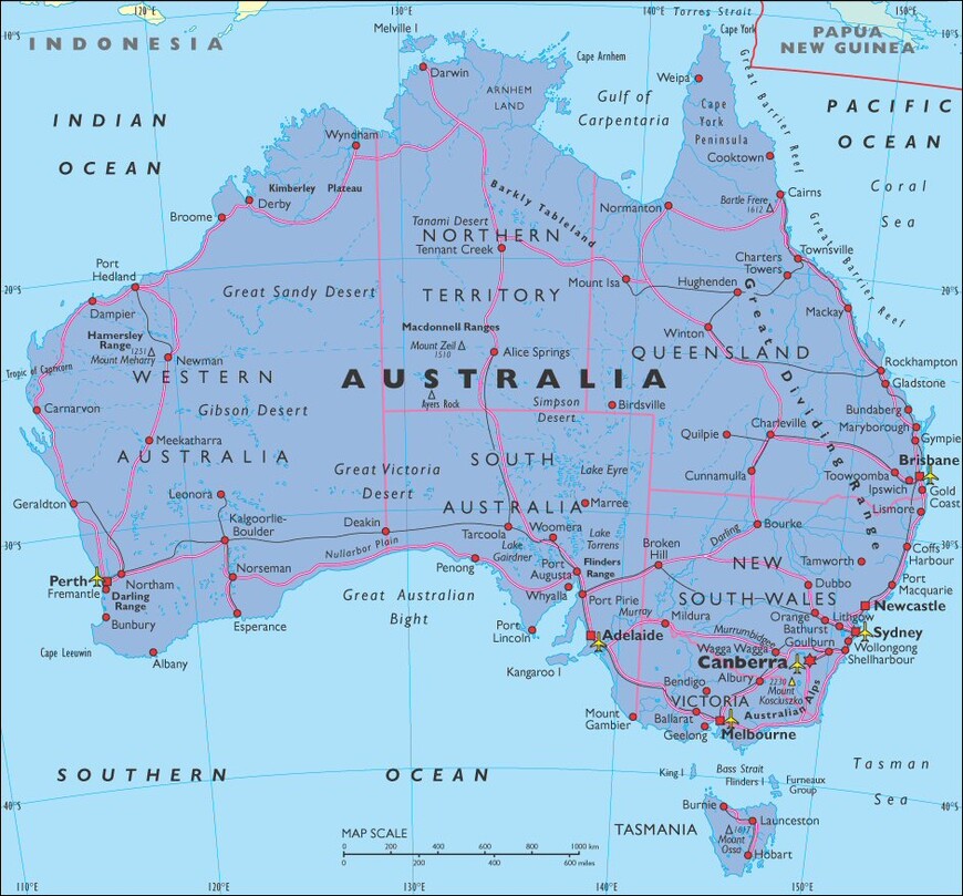 Куда поехать в Австралии, что посмотреть и сколько времени нужно для знакомства с Австралией?