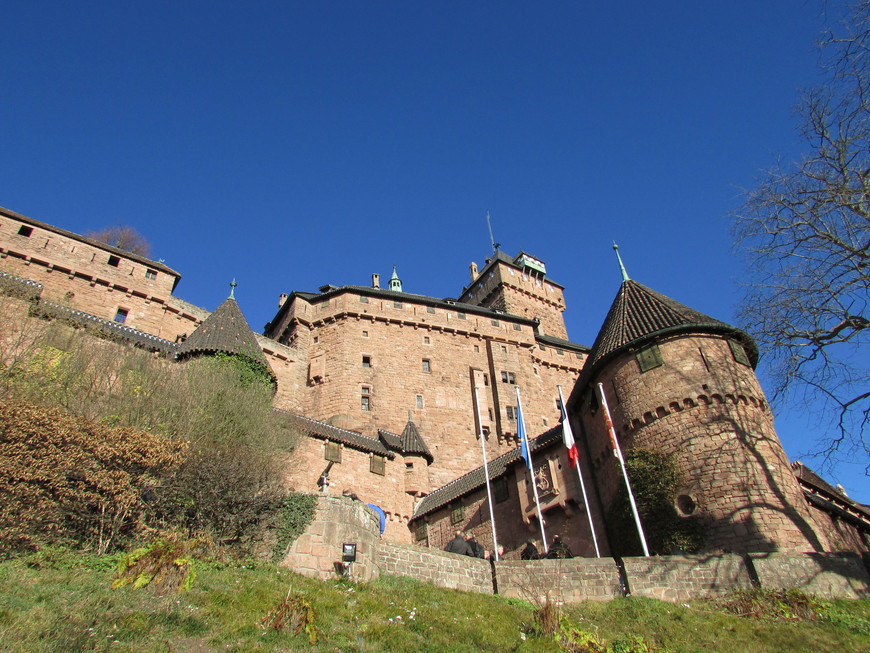 Замок Верхний Кёнигсбург — символ германского могущества