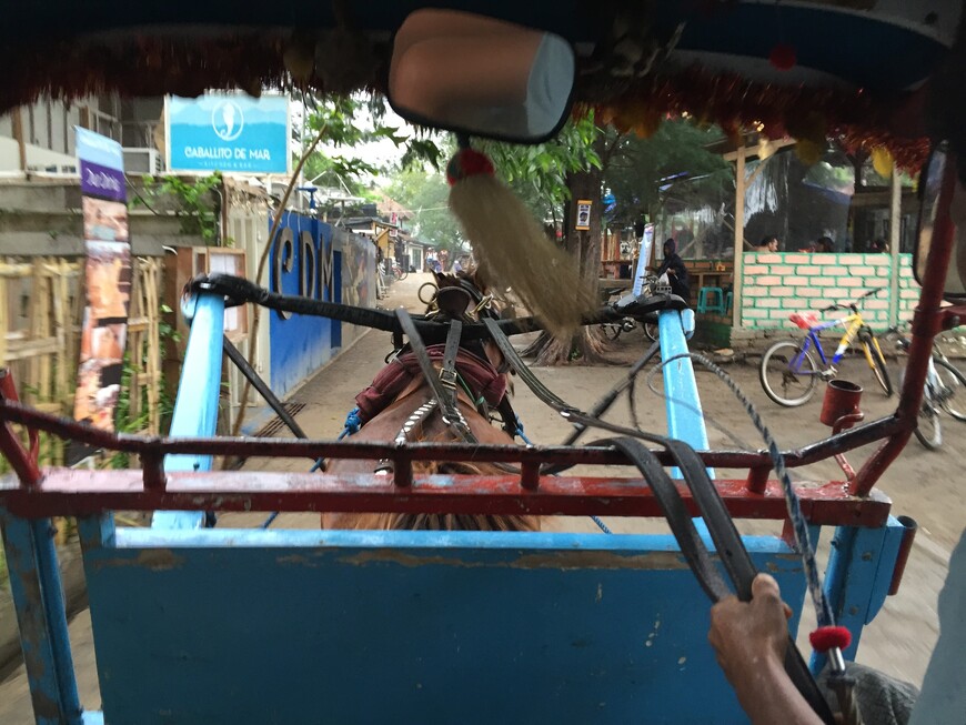 Единственный вид транспорта на островах Гили. Так как моторизированный транспорт запрещен.