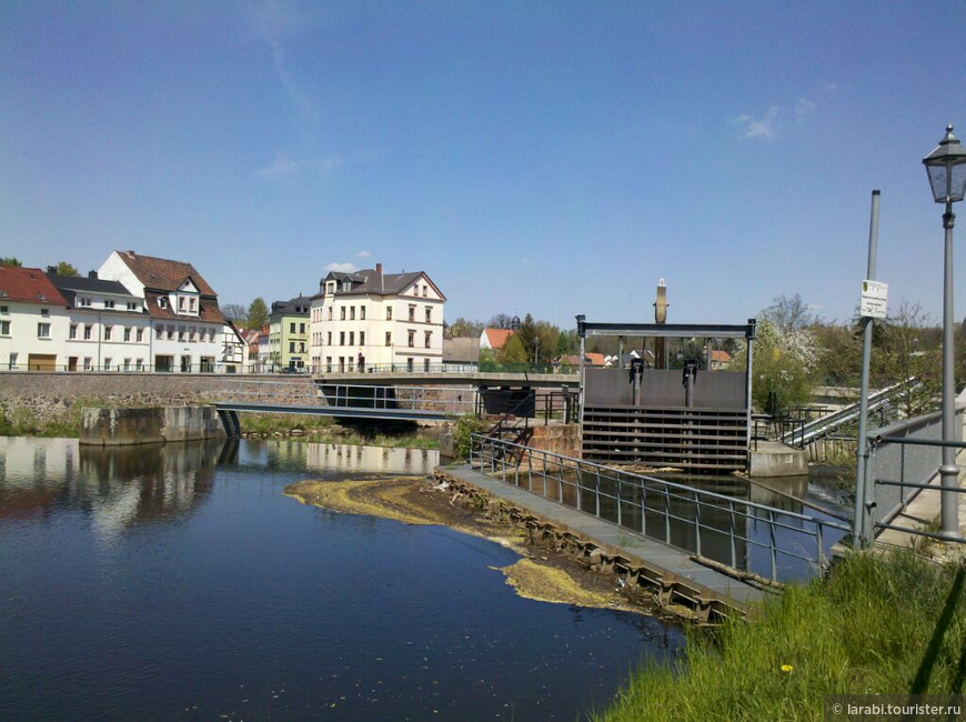 Саксония: Пениг (Penig) – маленький городок с большим горшком