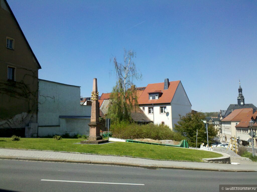 Саксония: Пениг (Penig) – маленький городок с большим горшком