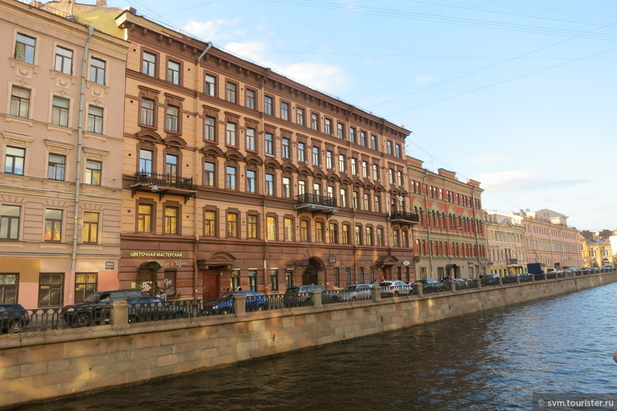 Величественный Санкт-Петербург. Прогулка по набережной канала Грибоедова