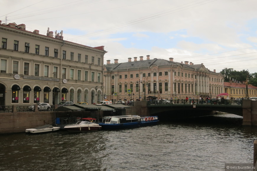 Величественный Санкт-Петербург. Прогулка по набережной реки Мойки