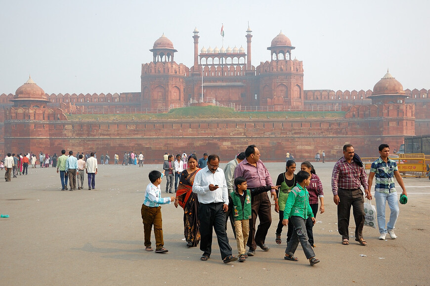 Дели и Красный форт — продолжаем погружение в индийский мир
