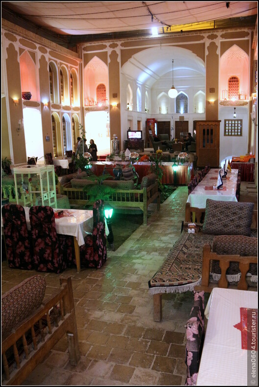 Традиционный дом - отель Fahadan в Йезде (Иран).