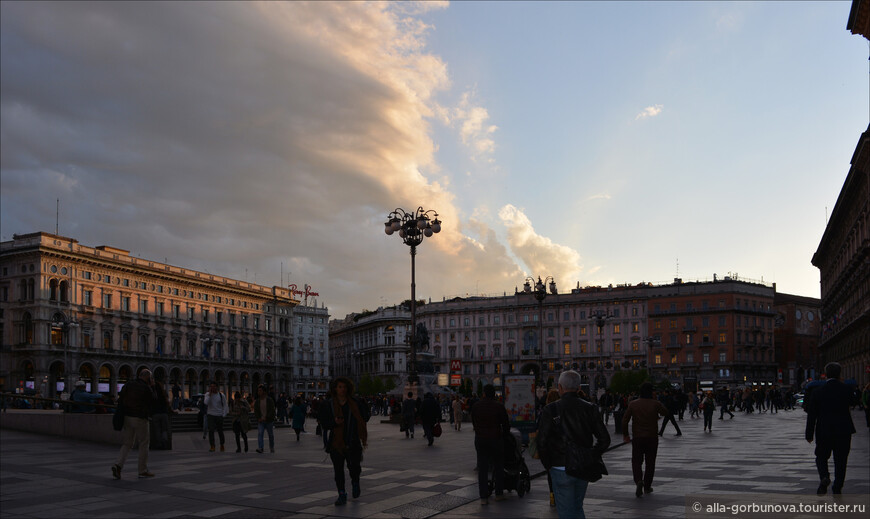 Немного солнца в прохладном Милане