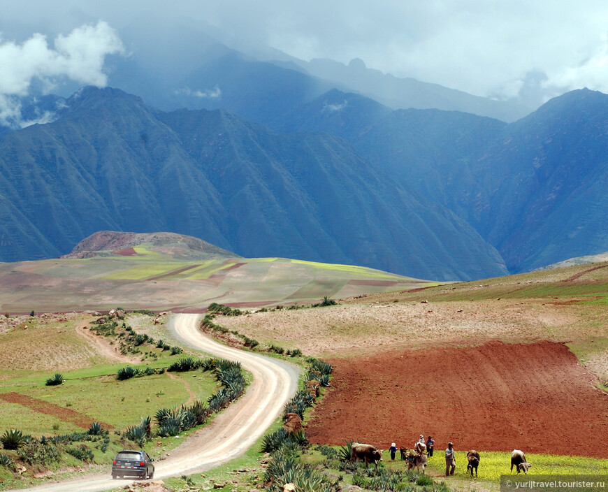 Террасы Морай в Священной долине Инков