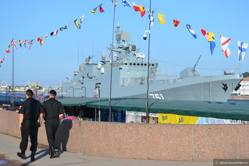 День Военно-Морского Флота, или как нас встретил Петербург