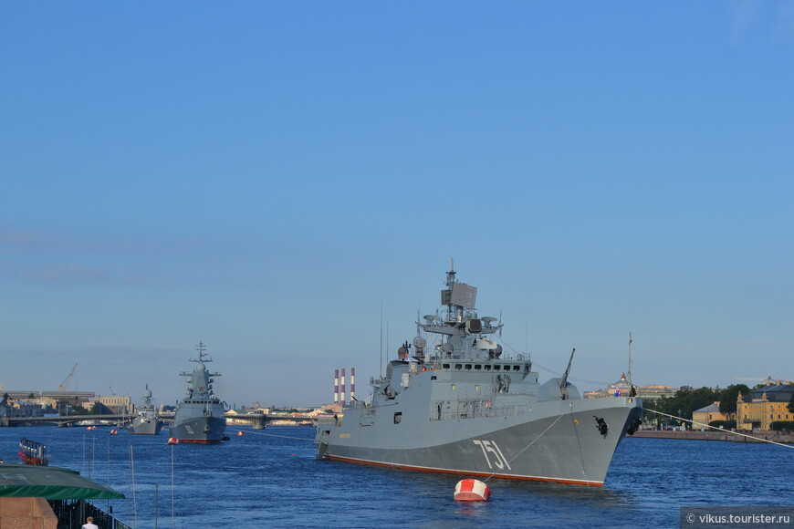 День Военно-Морского Флота, или как нас встретил Петербург