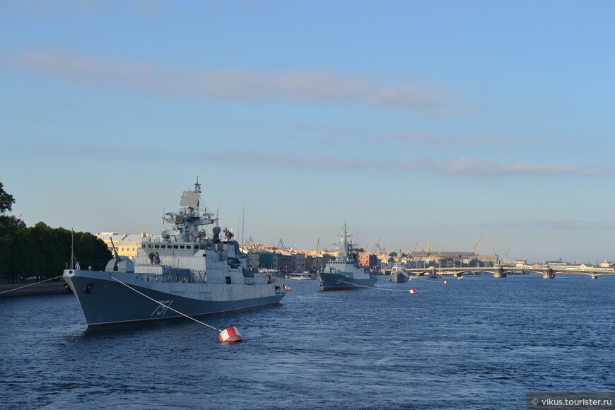 День Военно-Морского Флота, или как нас встретил Петербург