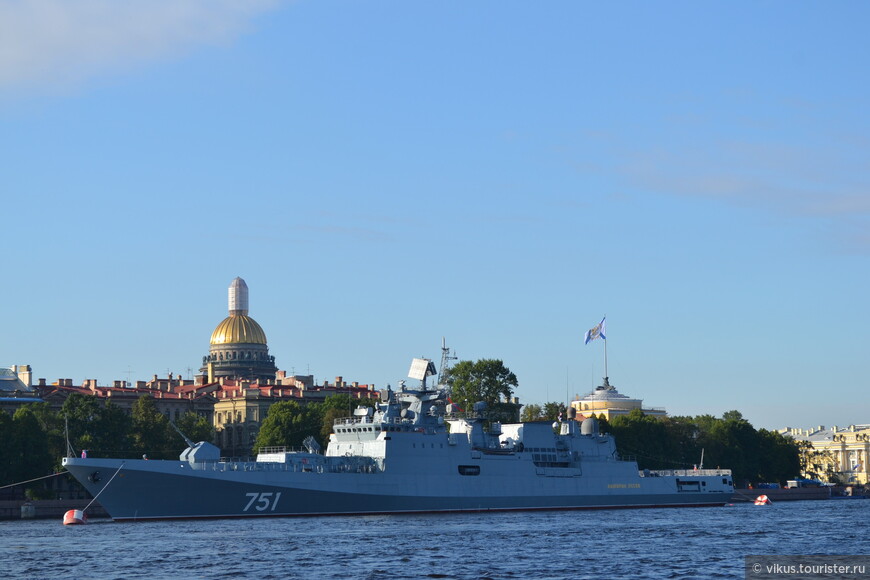 День Военно-Морского Флота, или как нас встретил Петербург