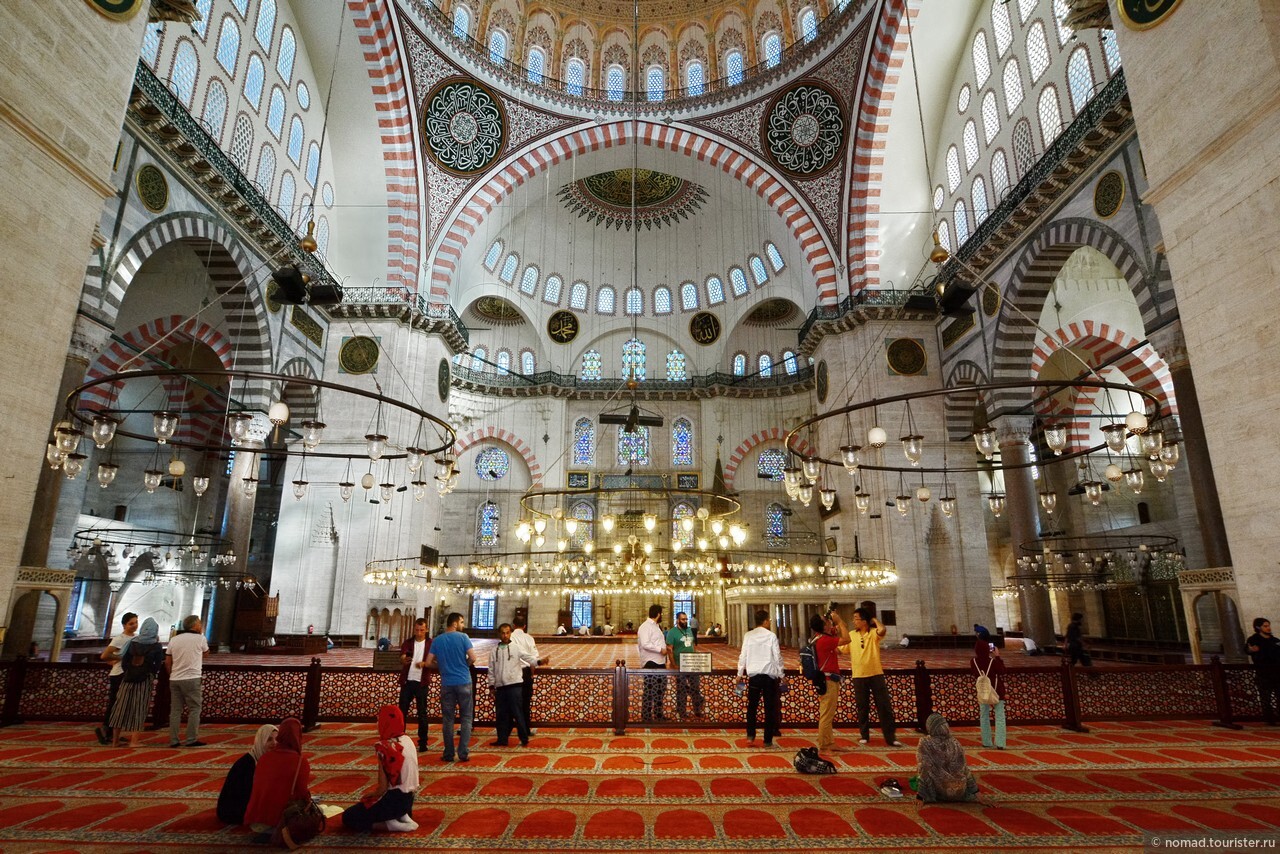 Стамбул мечеть султана сулеймана