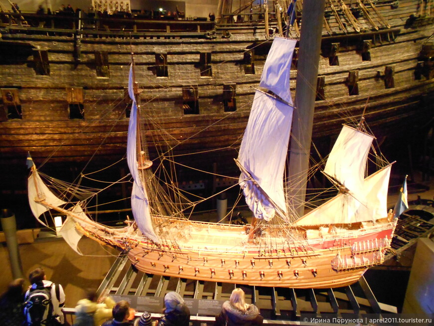 В музее корабля Васа