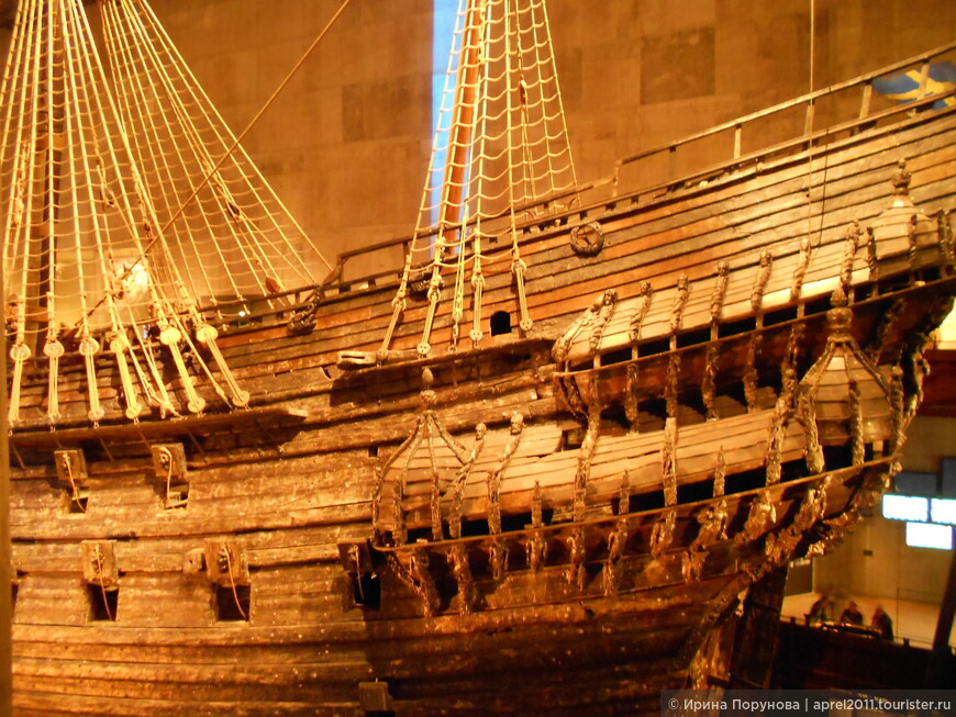 В музее корабля Васа