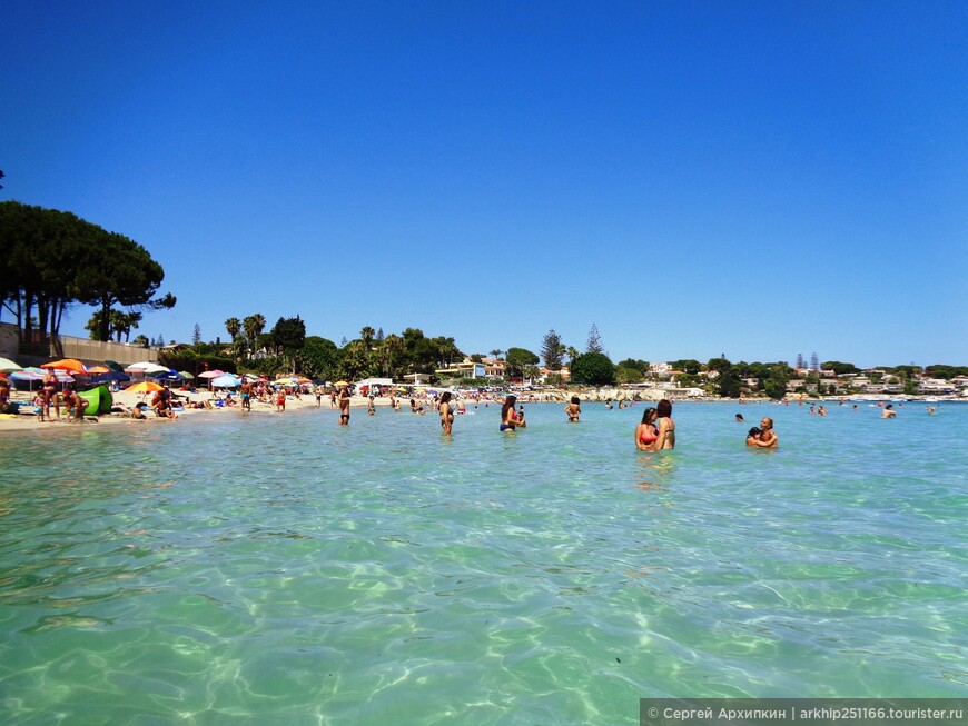 Фонтане Бьянке — лучший курортный городок на Ионическом побережье Сицилии