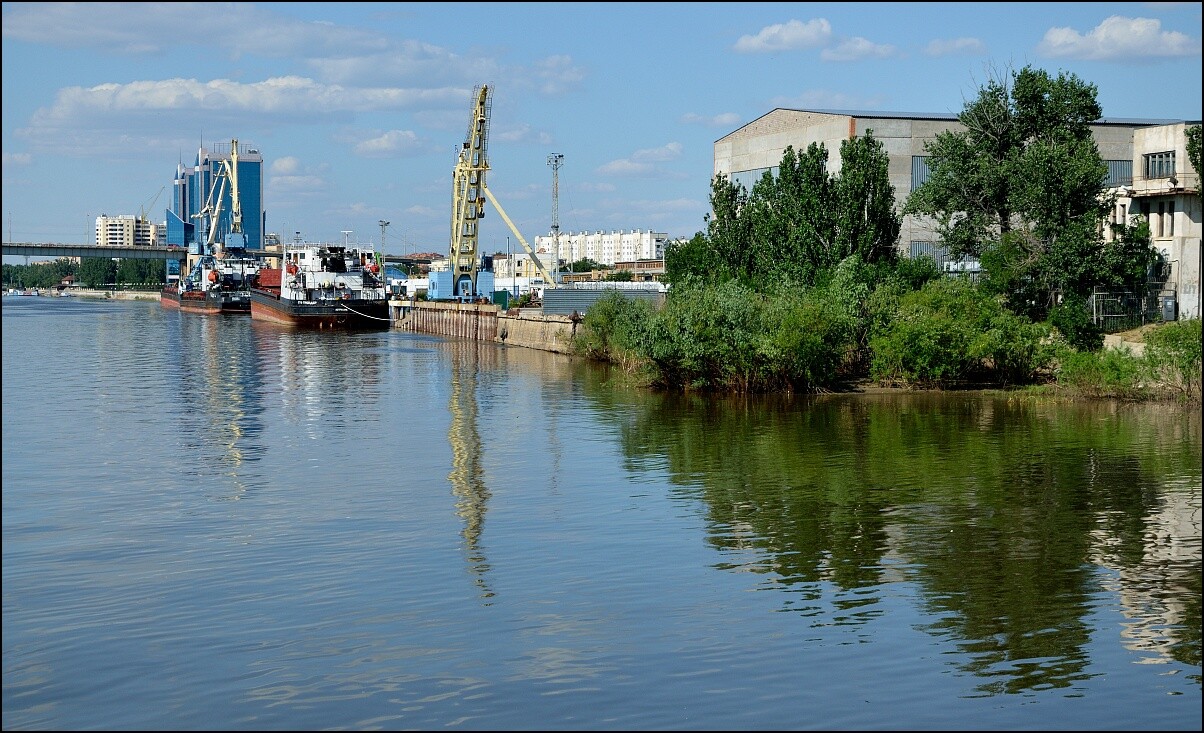 Река кутум в астрахани